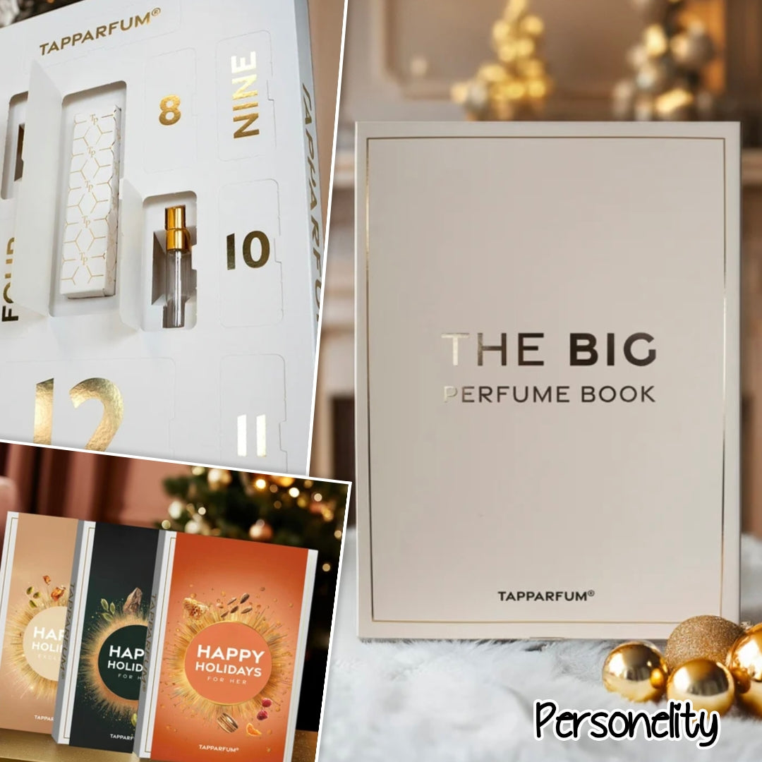 6640-♡NIEUW♡ Tapparfum Happy Holidays Adventkalender met Heren geuren €40,-