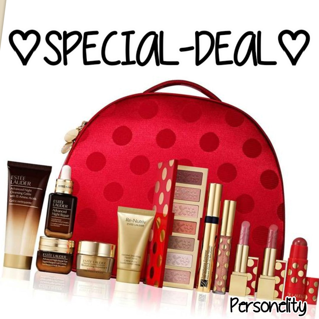 6715- ♡SPECIAL-DEAL♡ Estée Lauder Blockbuster 2025 met een product waarde van €518,- nu voor €175,- en maar €7,- een lootje Bepertkte oplage en wij hebben er nog 1 maar dit is echt de LAATSTE