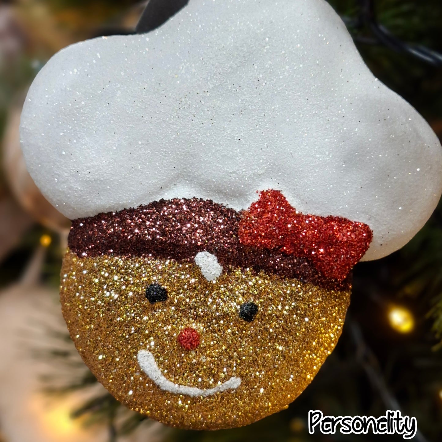 6675- 2x Kersthanger Gingerbread Cookie €10,-