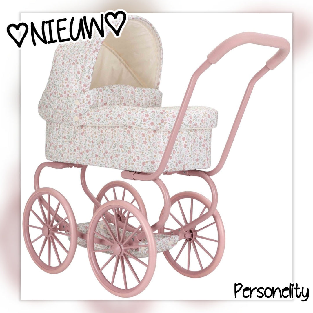 7202-Little Dutch Metalen Poppenwagen €70,- Ophalen in Schiedam of in overleg in Maassluis