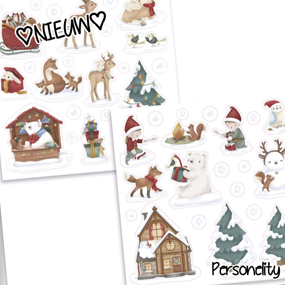 6727- ♡NIEUW♡ Little Dutch Raamstickers. 2 vellen €5,95