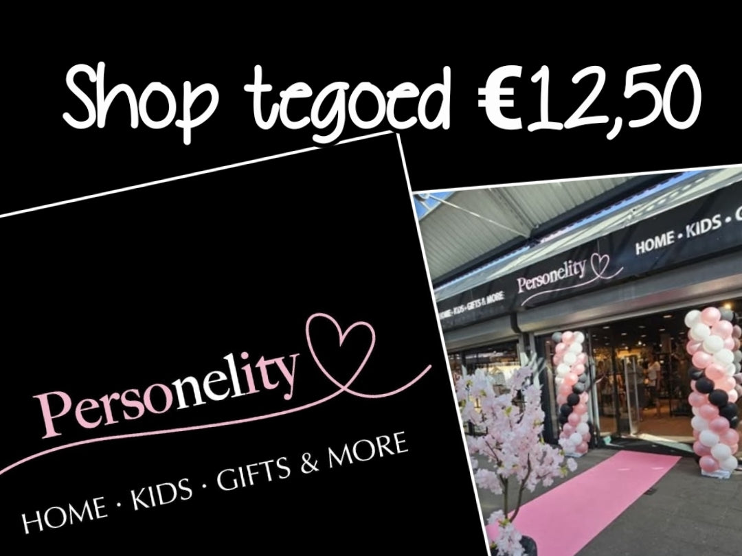 6462- ♡SHOPPEN♡ Cadeaubon €12,50,- binnen 3 weken besteden.