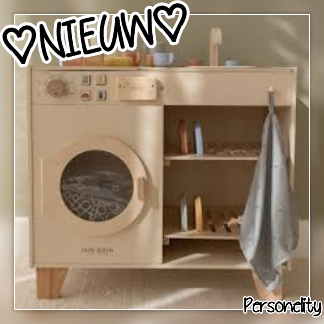6399- ♡LIMITED EDITION♡ Little Dutch spoeleiland met wasmachine 15 delig €99,95