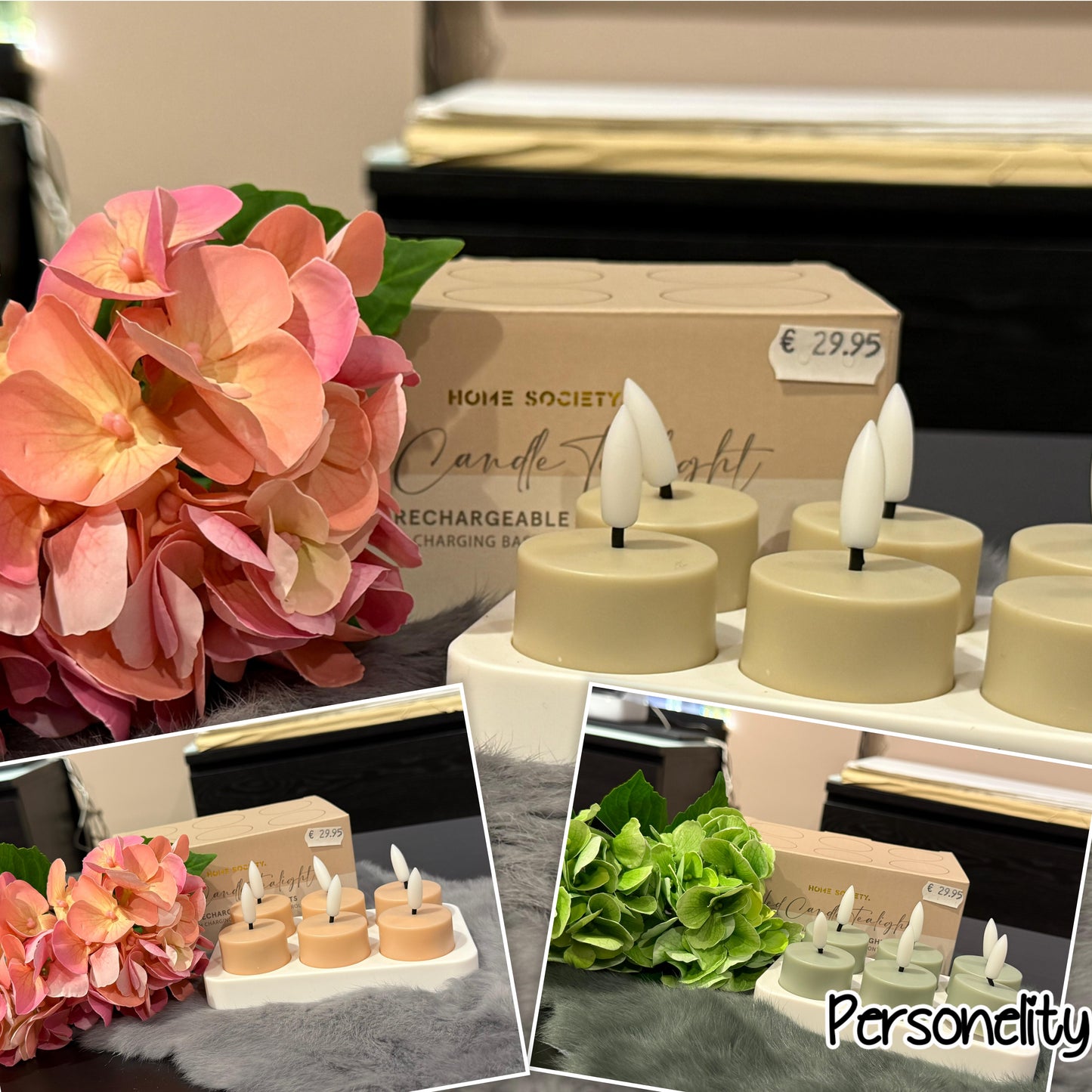 7095- ♡NIEUW♡ Oplaadbare Led waxinelichtjes twv €30,- Kleur naar keuze. Uitzoeken in Maassluis