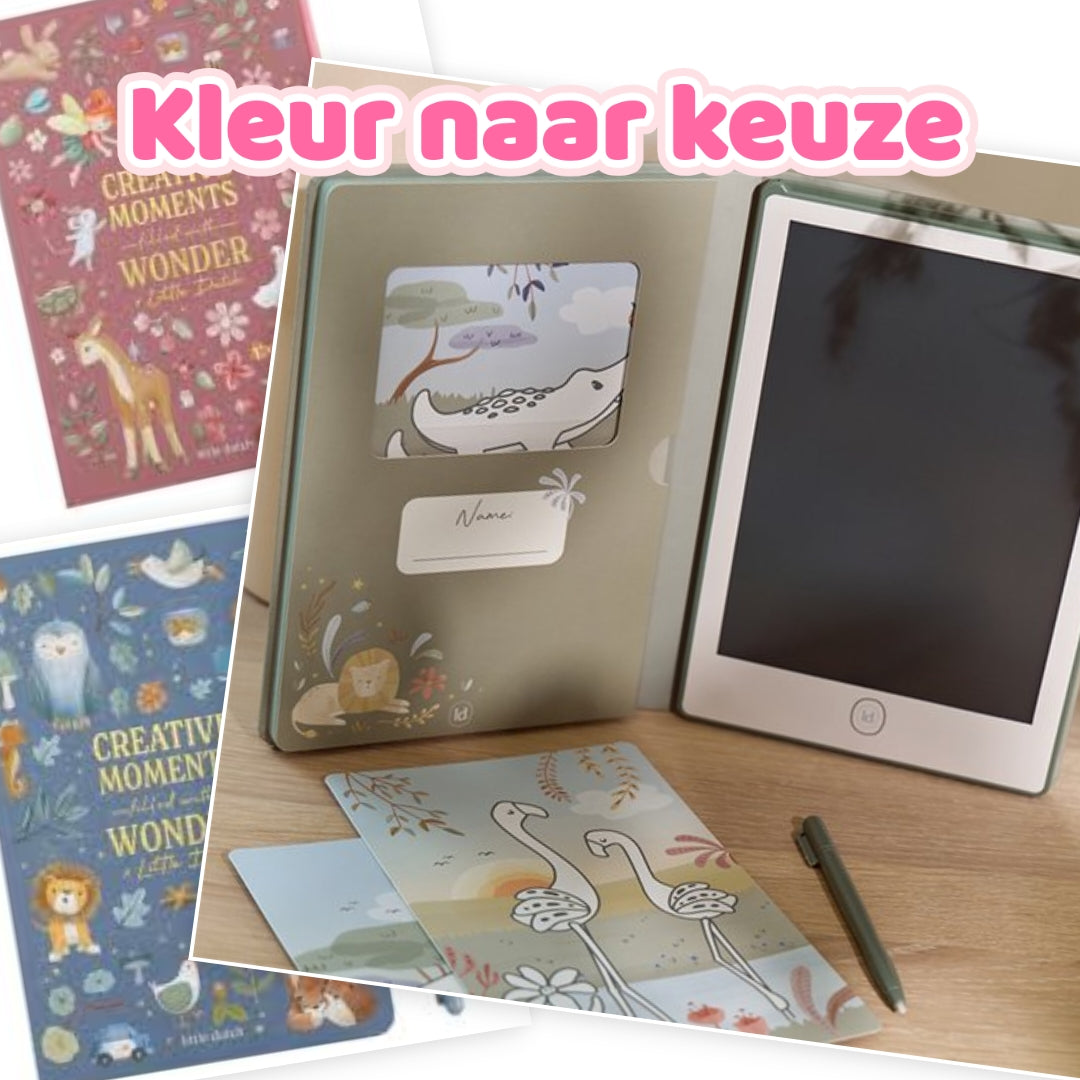 7379- ♡NIEUW BINNEN ♡ Little Dutch Teken Tablet, kleur naar keuze €15,- Ophalen in Schiedam of in overleg in Maassluis