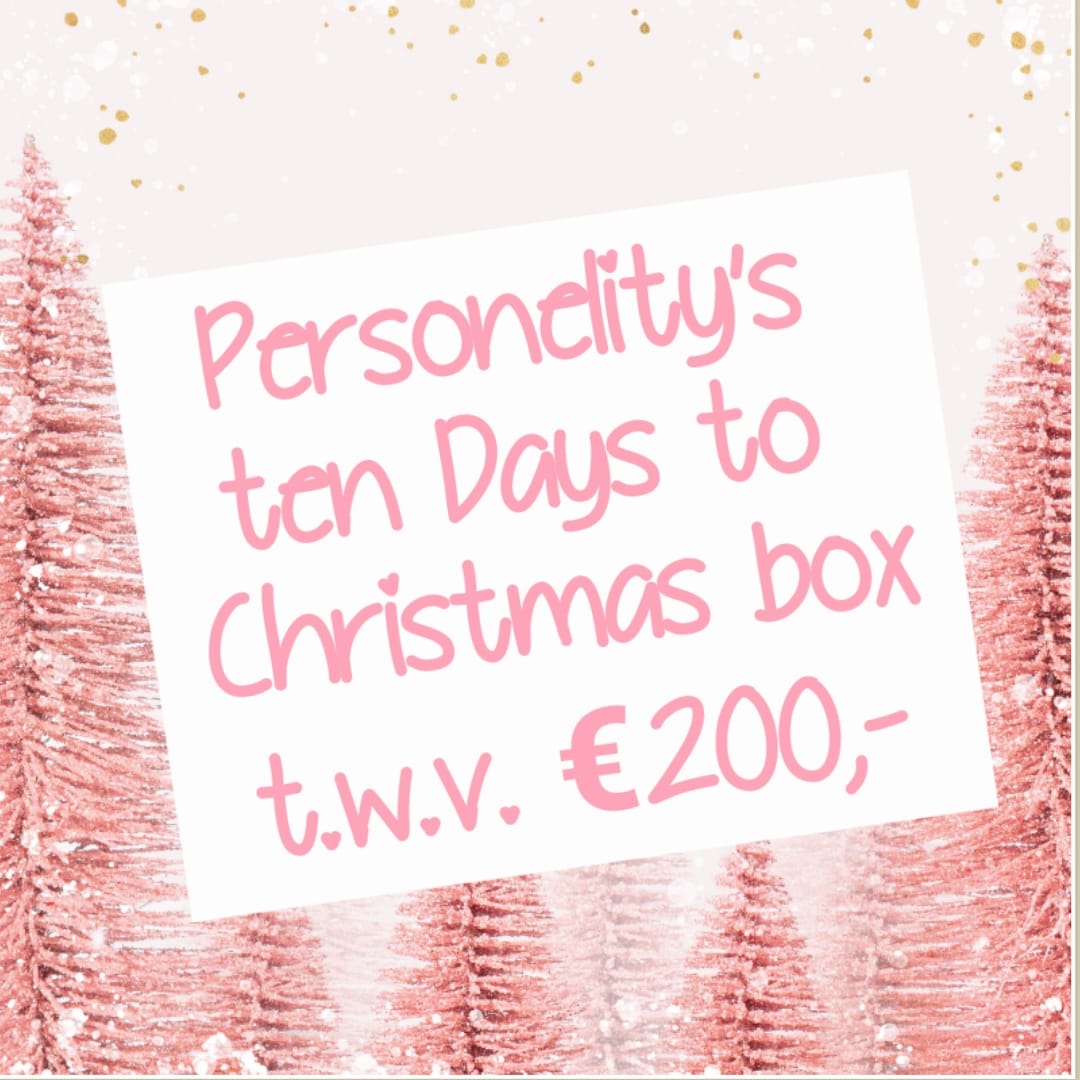 6701-🌲PERSONELITY'S TEN DAYS TO CHRISTMAS BOX TWV €225,- 🌲