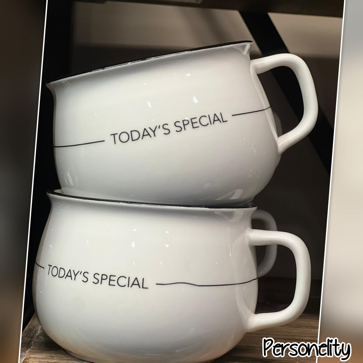 6579-♡NIEUWE COLLECTIE ♡ 2x Rivièra Maison soepkom €25,90