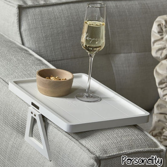 6600-♡NIEUWE COLLECTIE ♡ Rivièra Maison Creeer een extra tafelblad met dit stijlvolle dienblad Monogram Plateau De Fauteuil €34,95