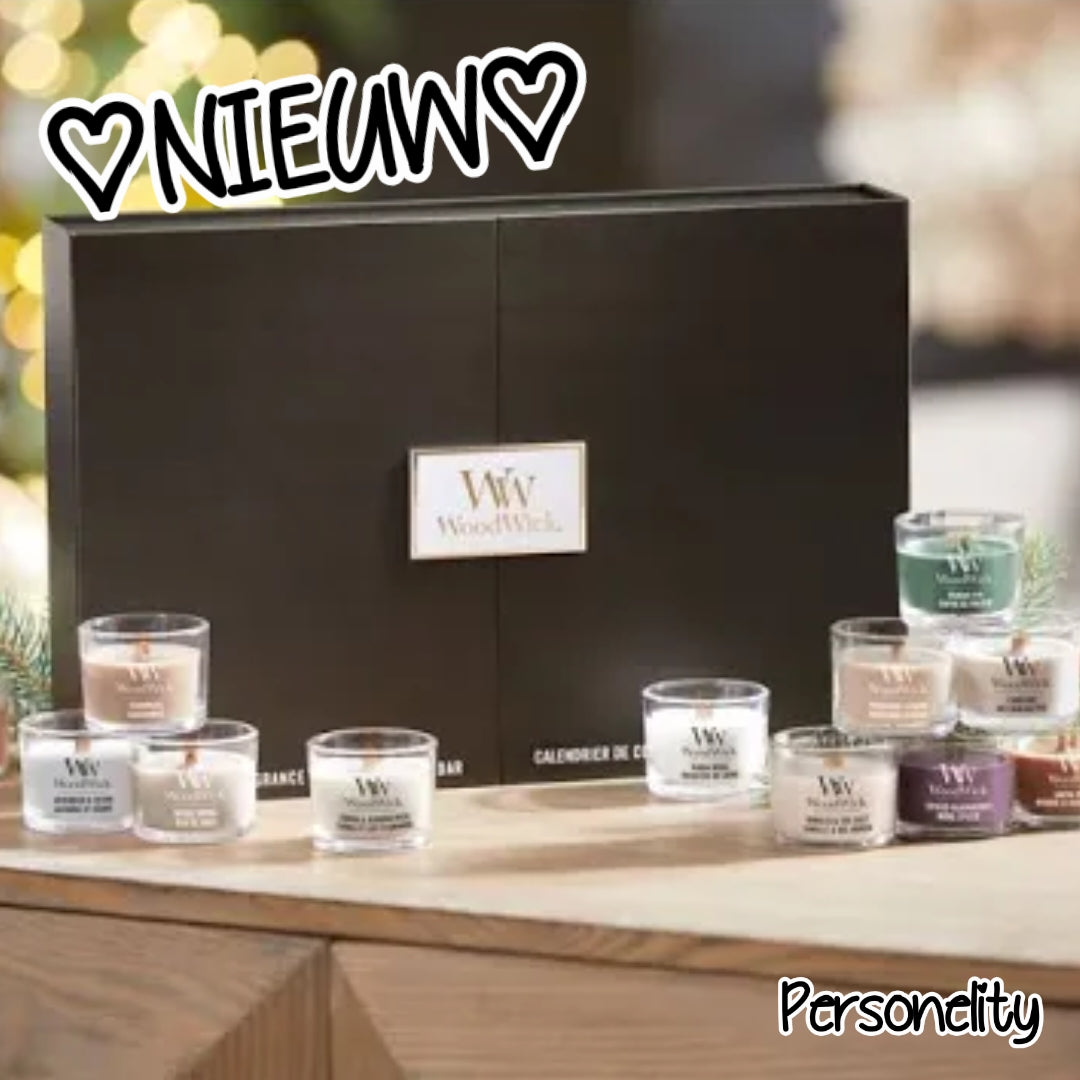 6708 -♡NIEUW♡ Woodwick Deluxe Advent Calendar €64,95