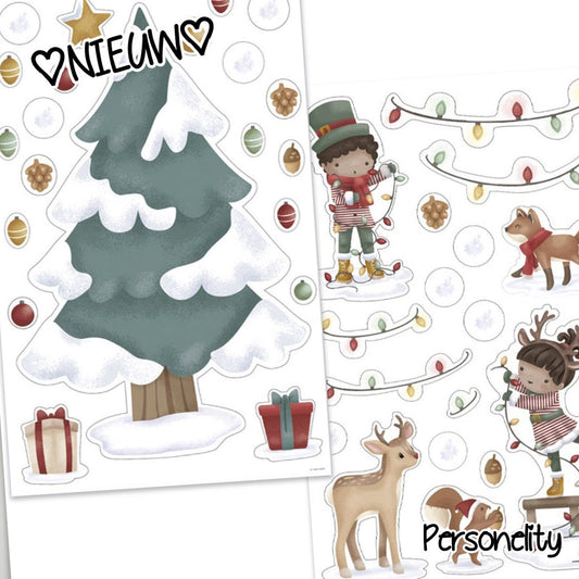 6723- ♡NIEUW♡ Little Dutch Raamstickers. 2 grote vellen €8,95