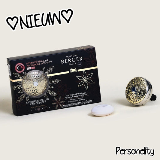 6837- ♡NIEUW♡ Maison Berger Autoparfum Giftset Pomelis + Vanilla Magnificence €16,95