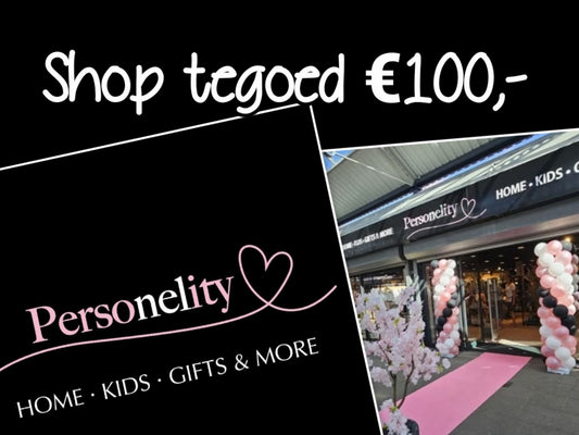 6703- Win een Cadeaubon van €100,- en kom gezellig " Kerst "  shoppen in de winkel. Na verloting graag binnen 3 weken besteden.