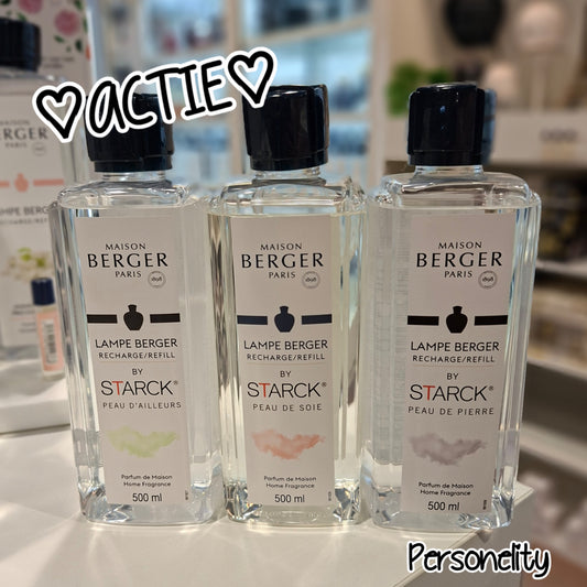 6481-♡SALE♡ 3x MB 500ml Starck Collection nu van €53,85voor €30,-