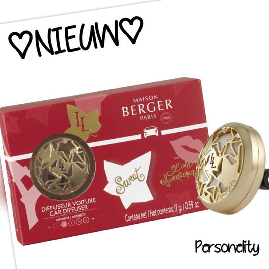 6474- ♡NIEUW ♡ MB Autoparfum Giftset Lolita Lempicka Satin Gold - Sweet €17,95