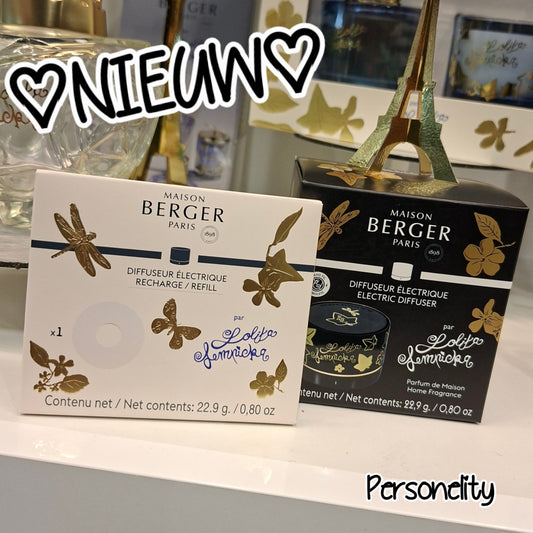 6655- ♡NIEUW ♡MB Elektrische Parfumdiffuser Lolita + Lolita Lempicka +1 extra navulling €54,95