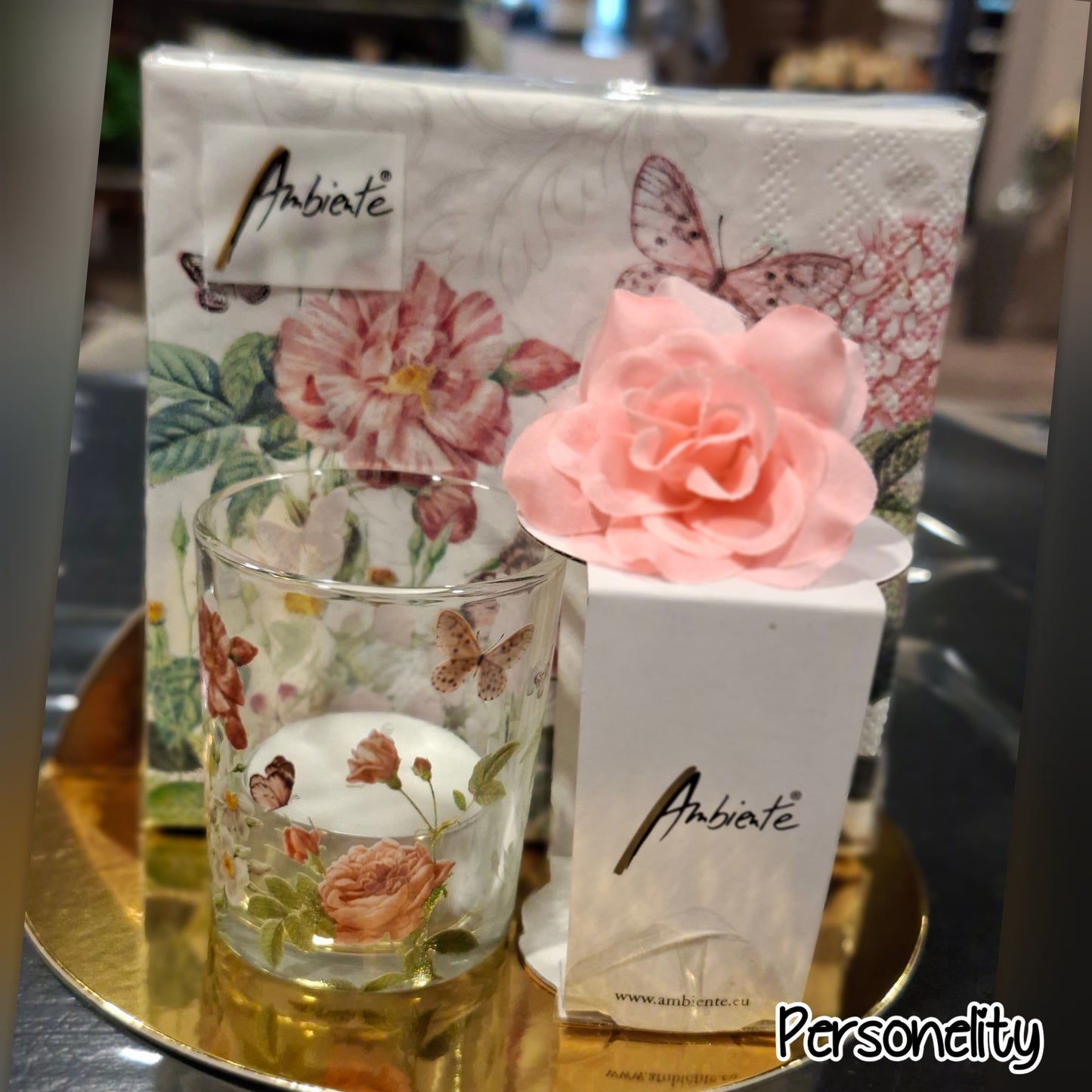 7212- ♡NIEUW♡ Giftset vlinder €10,- Ophalen in Schiedam of in overleg in Maassluis