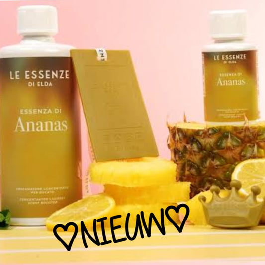 7310-  ♡NIEUW♡ Waan jezelf in tropische sferen, met dit heerlijke pakket van Wasparfum in de nieuwe geur Ananas. Pakket bestaande uit 500ml Wasparfum, 100ml wasparfum, 1 geurkaart en 1 autoparfum Twv €57,- Ophalen in Schiedam of in overleg in Maassluis