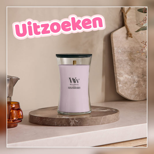 7380- ♡LARGE naar KEUZE♡ Kom in de winkel een Woodwick Large uitzoeken twv €40,-  Uitzoeken in Schiedam of na overleg in Maassluis