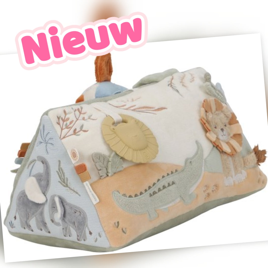 7402- ♡NIEUW♡ Little Dutch Safari Friends Activiteiten driehoek €35,-    Ophalen in Schiedam of in overleg in Maassluis